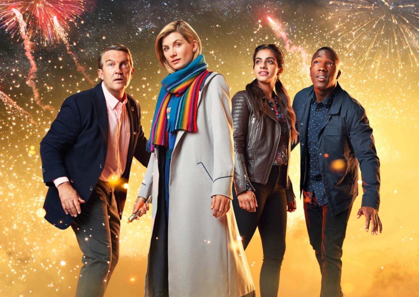 The cast of Doctor Who