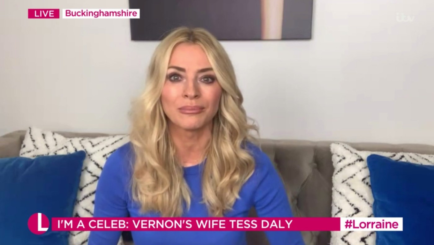 Tess Daly appears on Lorraine