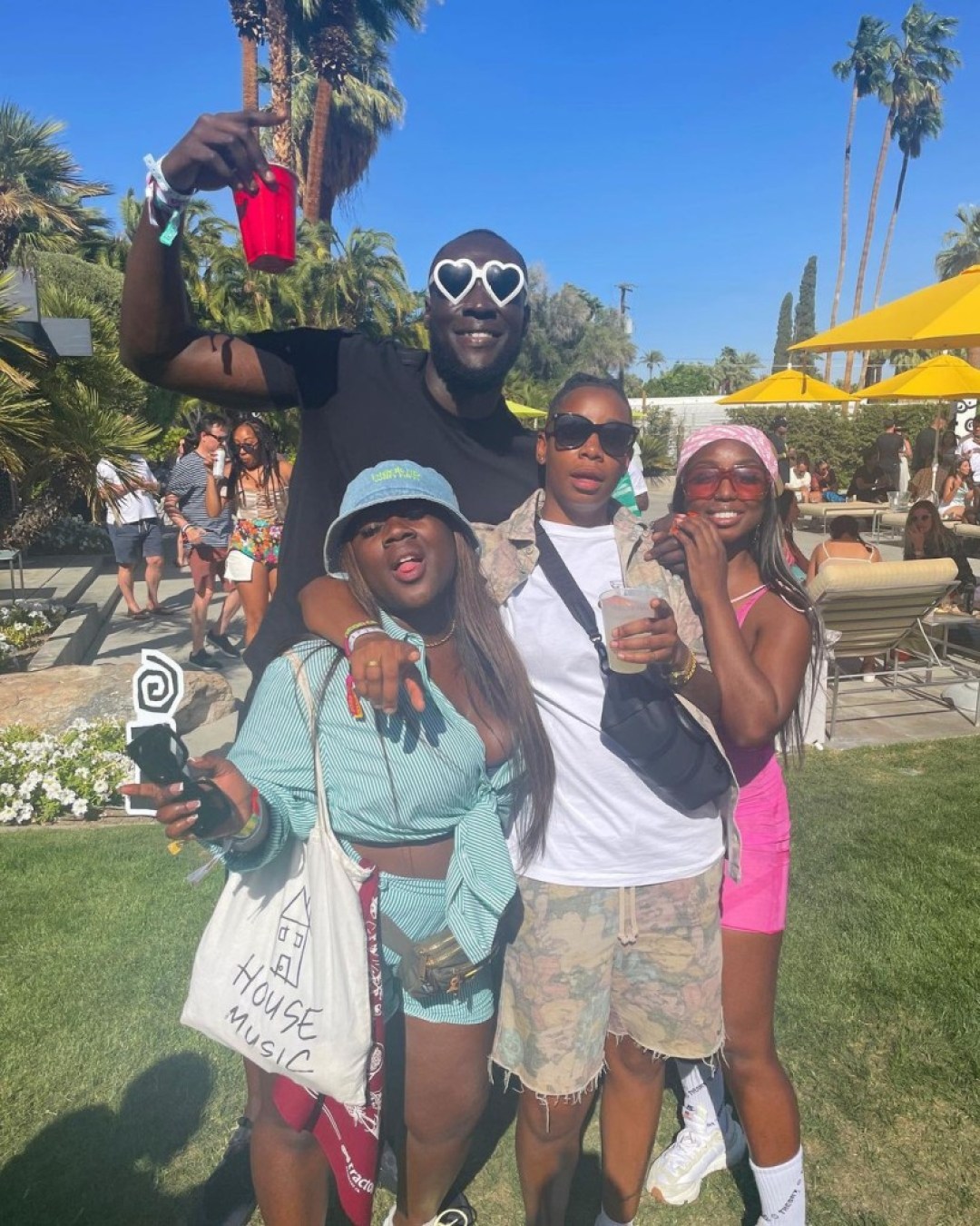 Stormzy and friends at Coachella 2022