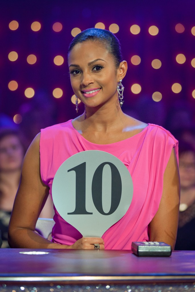 Alesha Dixon on Strictly Come Dancing