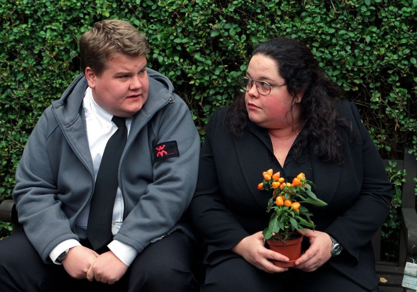 'Fat Friends' - James Corden and Lisa Riley.