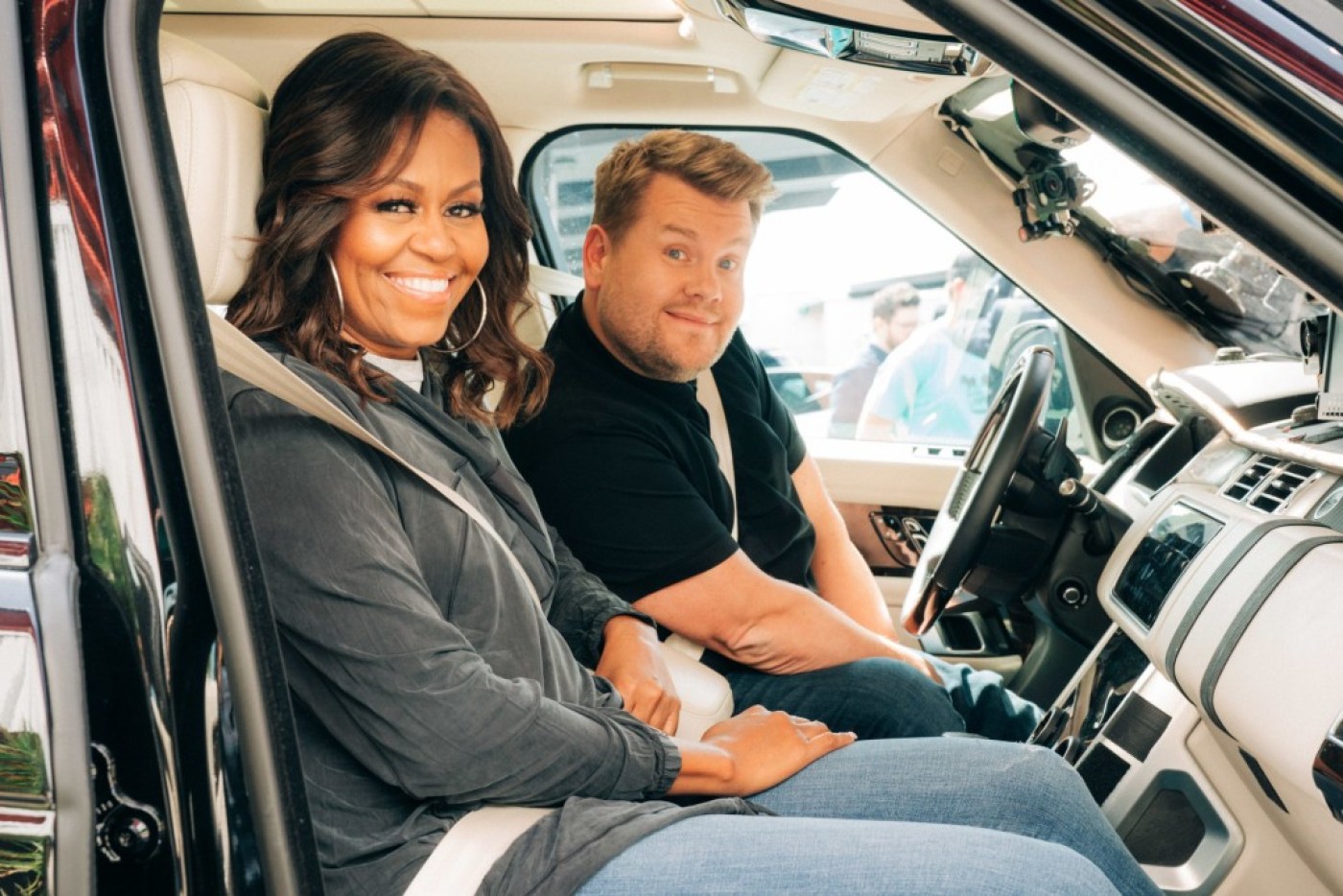 Former First Lady Michelle Obama Leads Team USA against James Corden's.