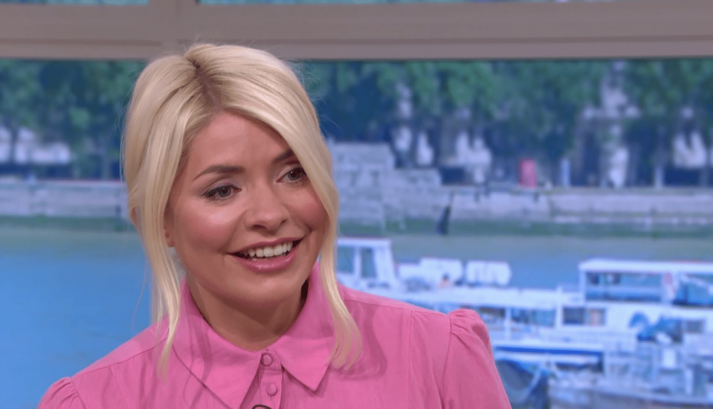 holly willoughby on itv this morning