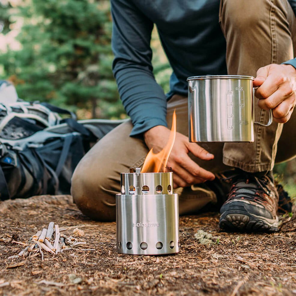 SoloStove Lite Whether you want an early morning cuppa, or beans on toast, this ultra-compact gas cooker makes it easy by feeding on twigs, leaves and other woodland debris for fuel. Armed with a more sustainable cooking system when compared to gas canister stoves, you can cook safe in the knowledge that you?re doing your part for the planet, and your stomach, avoiding questionable and expensive food vendors in the process. ?51.99, solostove.com https://www.solostove.com/solo-stove-lite/